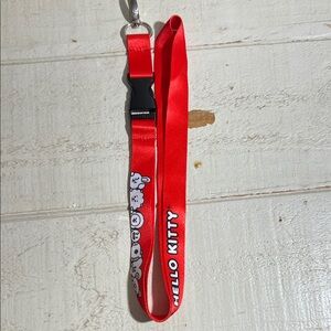 Hello Kitty Red Kids Lanyard